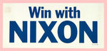 NIXON FOR GOVERNOR/NIXON AGNEW JUGATE PAPER POSTERS.