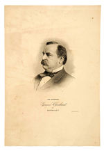 "GROVER CLEVELAND FOR GOVERNOR" PRINT.