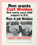 REAGAN 1980-84 COATTAIL POSTERS.