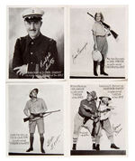 "SIGNAL TARZAN" RADIO TICKET & PHOTO CARD LOT.