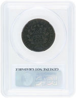 1C "DRAPED BUST" 1803 CENT PCGS GENUINE TOOLED - F DETAILS SMALL DATE, LG FRAC.