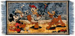 MICKEY MOUSE/DONALD DUCK/PLUTO ITALIAN RUG.