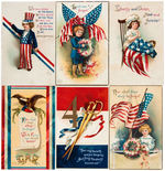 JULY 4th/PATRIOTISM POSTCARD LOT.