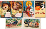 HALLOWEEN POSTCARD LOT.