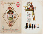 HALLOWEEN - WITCHES POSTCARD LOT.