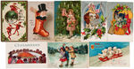 CHRISTMAS POSTCARD LOT.