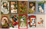 CHRISTMAS POSTCARD LOT.