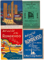 NYWF 1939-40 ON AND OFF SITE 24 PIECE MENU LOT.