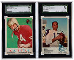 FOOTBALL QUARTERBACKS SGC CARD TRIO.