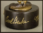 “THE BARKSTER BY CARL BARKS” SIGNED LIMITED EDITION BRONZE FIGURE.