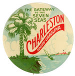 GRAPHIC "CHARLESTON, SOUTH CAROLINA" CITY PROMOTIONAL.