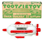 "BUCK ROGERS TOOTSIETOY" BOXED SET OF SHIPS.