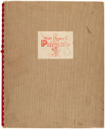 "WALT DISNEY'S VERSION OF PINOCCHIO" EXTREMELY LIMITED BOOK.