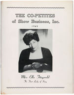 “THE CO-PETITES OF SHOW BUSINESS, INC.” 1965 JAZZ PERFORMERS PROGRAM.