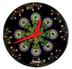 PETER MAX BOXED CLOCK.