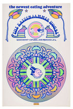 PETER MAX "THE KATZENJAMMER HOUSE" POSTER WITH KATZENJAMMER KIDS IMAGES.