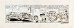 WAYNE BORING 1964 SUPERMAN DAILY COMIC STRIP ORIGINAL ART.