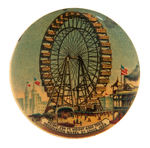 ST. LOUIS WORLD’S FAIR GROUP OF SIX POCKET MIRRORS WITH MANY RARITIES.