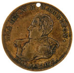 HARRISON 1840 BRASS TOKEN CONSIDERED "QUITE RARE" BY CHARLIE McSORLEY.