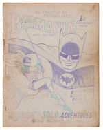 BATMAN "BATMANIA" FANZINE TRIO.