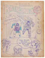 BATMAN "BATMANIA" FANZINE TRIO.