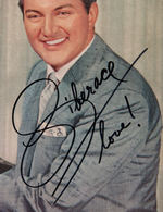 LIBERACE SIGNED MAGAZINE.