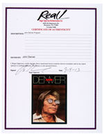 JOHN DENVER SIGNED PROGRAM.