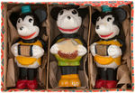 MICKEY & MINNIE MOUSE BOXED BISQUE SET.