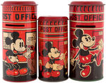 MICKEY MOUSE "POST OFFICE" ENGLISH BANK VARIETY TRIO.