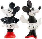 MICKEY & MINNIE MOUSE GERMAN BISQUE FIGURINE PAIR.