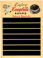 "CAMPBELL'S SOUPS" PROTOTYPE MENU BOARD.