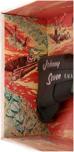 "JOHNNY SEVEN - ONE MAN ARMY" ELABORATE GUN SET.