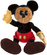 MICKEY MOUSE HIGH-QUALITY FRENCH DOLL FROM LATE 1930s.