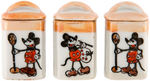 MICKEY MOUSE CHINA CANISTER LOT.