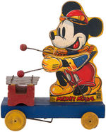 "MICKEY MOUSE" XYLOPHONE FISHER-PRICE PULL TOY.