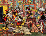 "MICKEY MOUSE 4 PICTURE PUZZLES" BOXED SET.