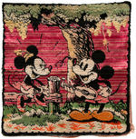 MICKEY & MINNIE MOUSE ITALIAN PILLOW COVER.