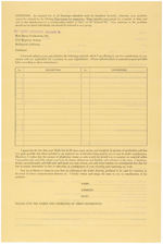 "AN INTRODUCTION TO THE WALT DISNEY STUDIOS" ARTIST APPLICANT MANUAL & APPLICATION FORM.