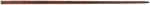 VAN BUREN/JOHNSON/EVERETT HAND INSCRIBED WOOD OCTAGONAL CANE DATED 1836.