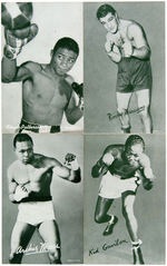 PROFESSIONAL BOXER EXHIBIT CARD SET.