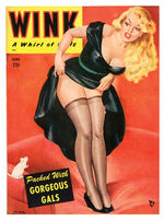 "FLIRT" & "WINK" MENS' MAGAZINE LOT WITH BETTIE PAGE.