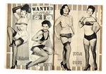 "FLIRT" & "WINK" MENS' MAGAZINE LOT WITH BETTIE PAGE.