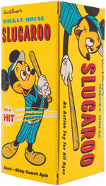 "MICKEY MOUSE SLUGAROO" BOXED TOY & STORE STANDEE.