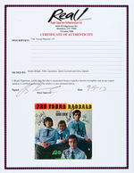 "THE YOUNG RASCALS" SIGNED RECORD COVER.