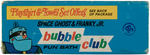 SPACE GHOST & FRANKENSTEIN JR. "BUBBLE CLUB FUN BATH" BUBBLE BATH BOX.