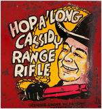 "HOPALONG CASSIDY RANGE RIFLE" BY MARX.