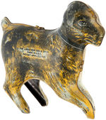 "LADDIE" LITHO TIN WIND-UP TOY INSPIRED BY HARDING'S DOG LADDIE BOY.