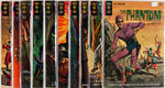 "THE PHANTOM"  COMIC ISSUES #1-74 FROM 1962-77 LARGE LOT OF 56 PLUS 13 MORE.