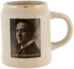 "OUR COMMODORE" AL SMITH SINGLE DAY 1915 EVENT MUG.