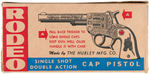 HUBLEY BOXED DIE-CAST CAP GUN PAIR.